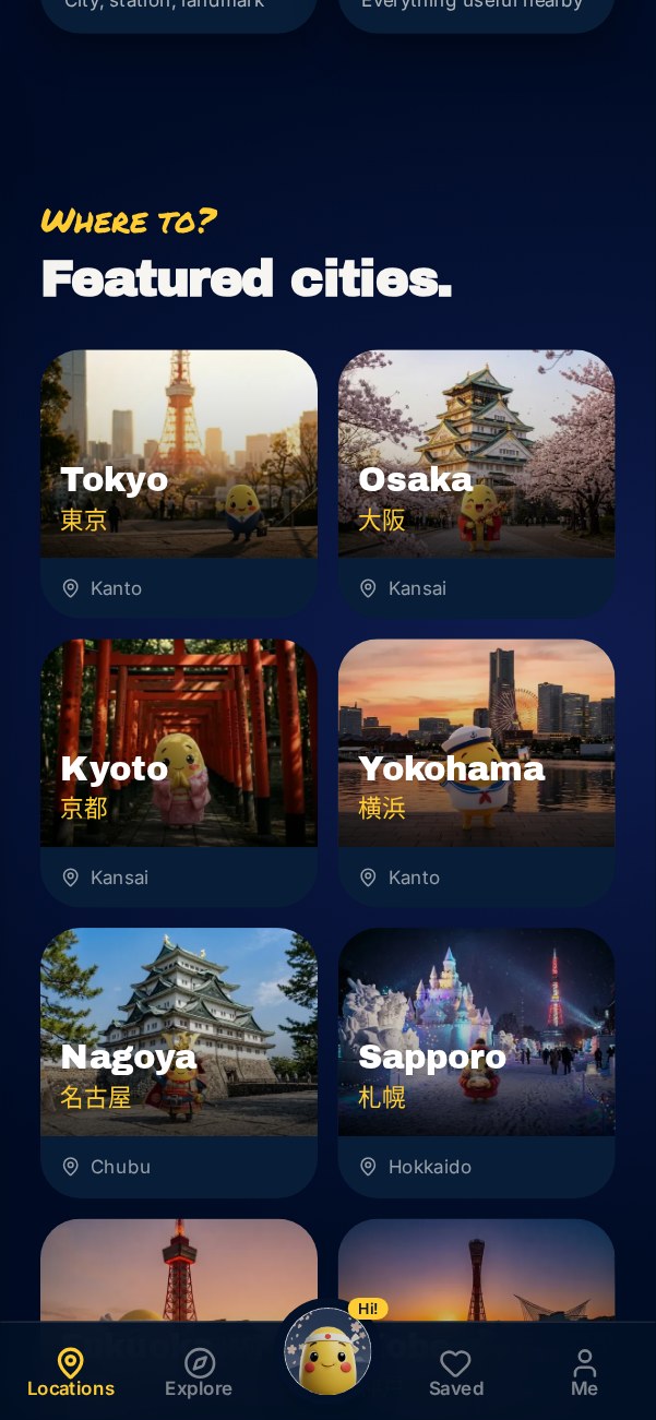 UseJapan - Beplan jou reis app screenshot 2