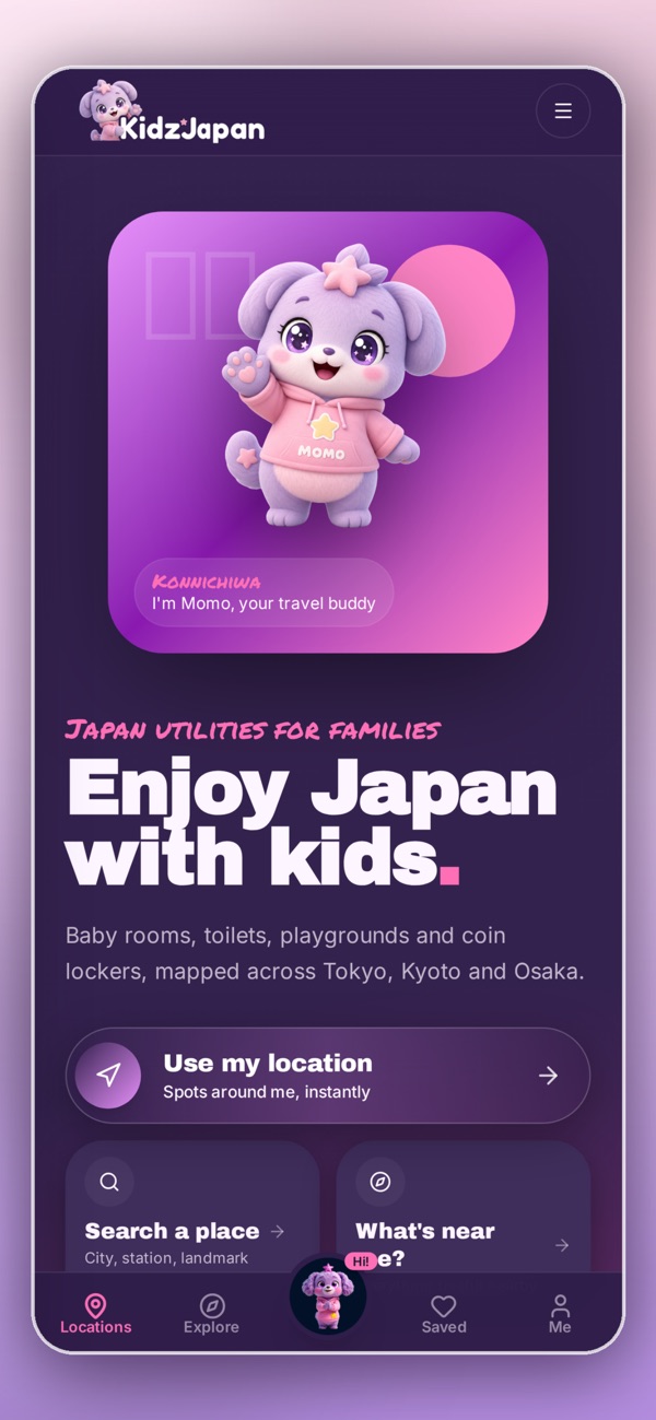 KidzJapan - Japan with kids app screenshot 2