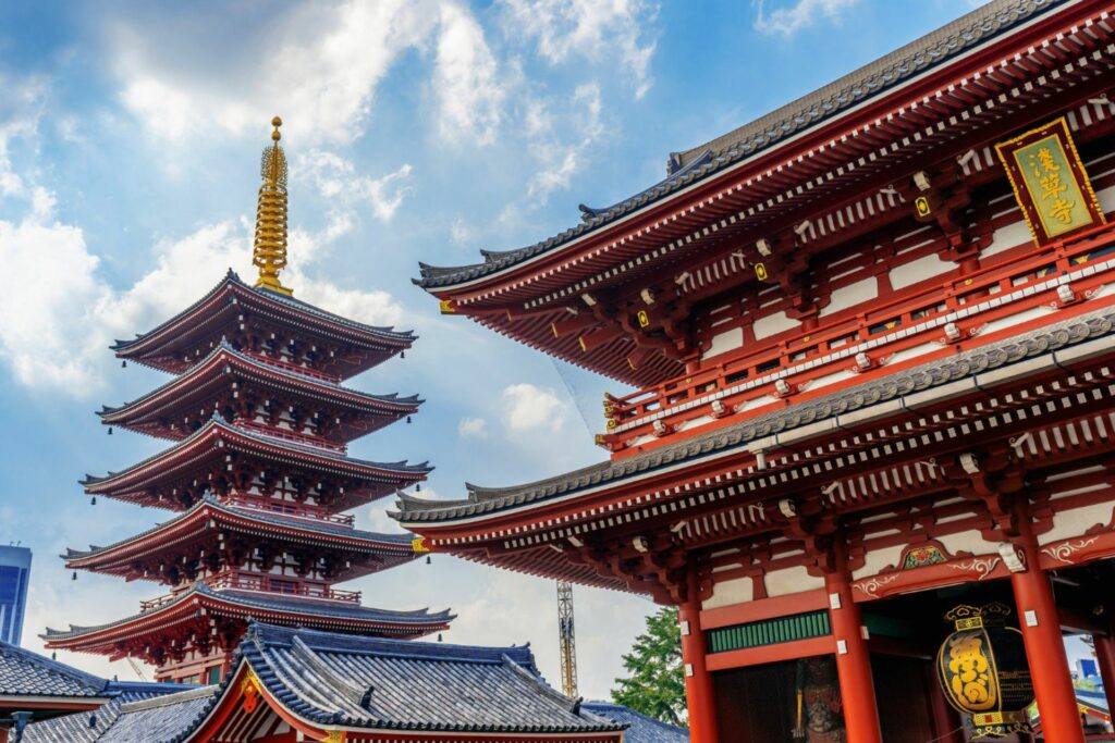 Five-story pagoda at Senso-ji