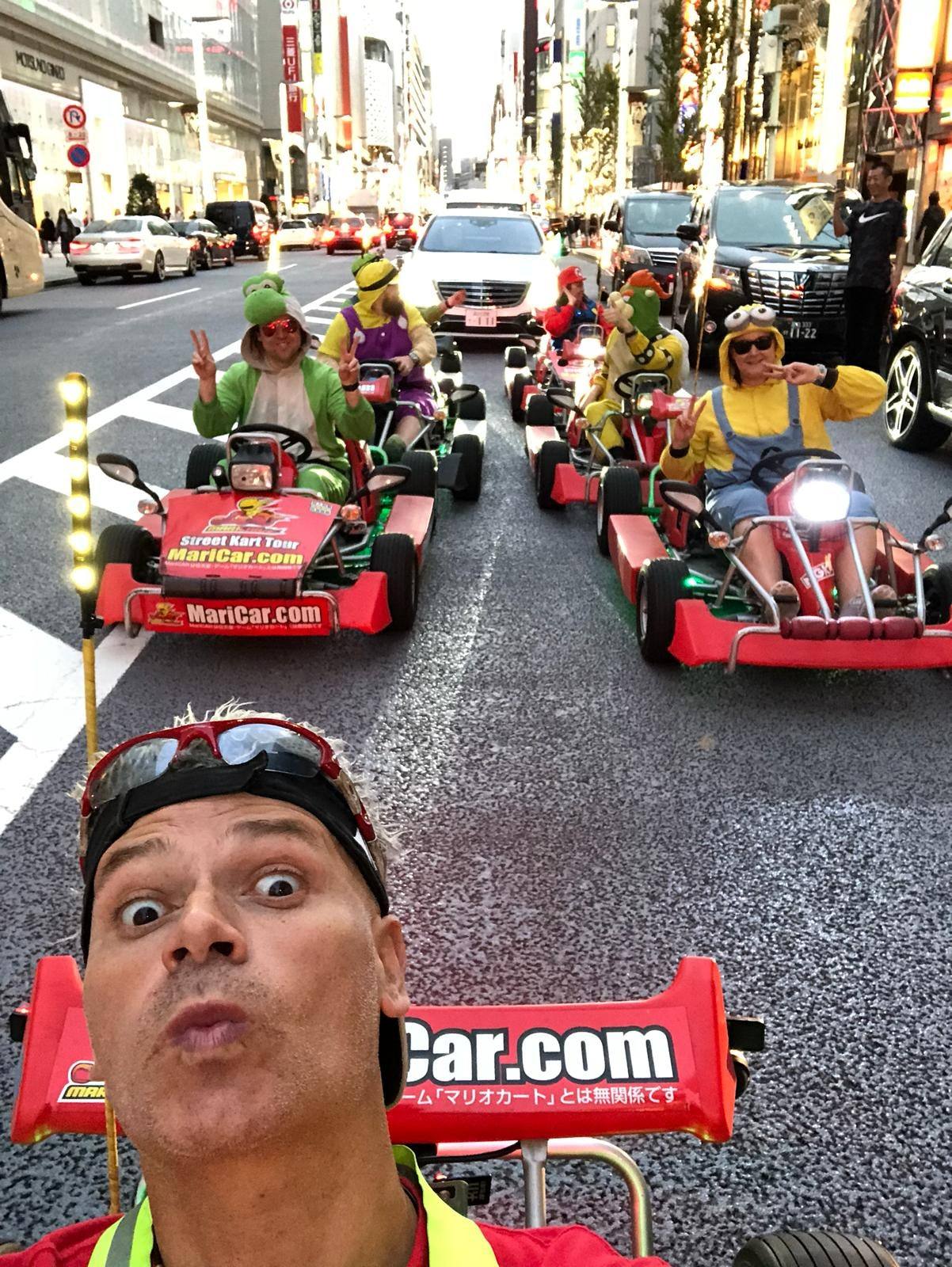 Street Kart experience in Tokyo