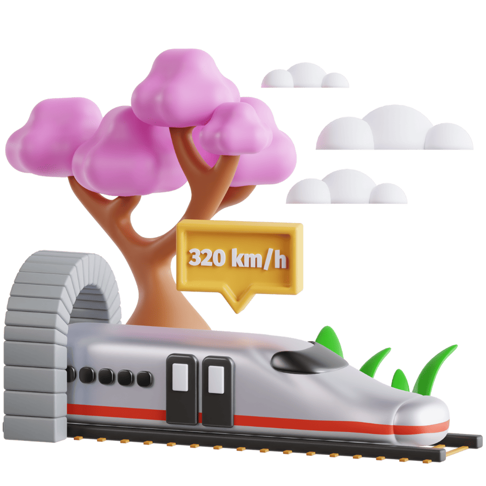 Super fast trains