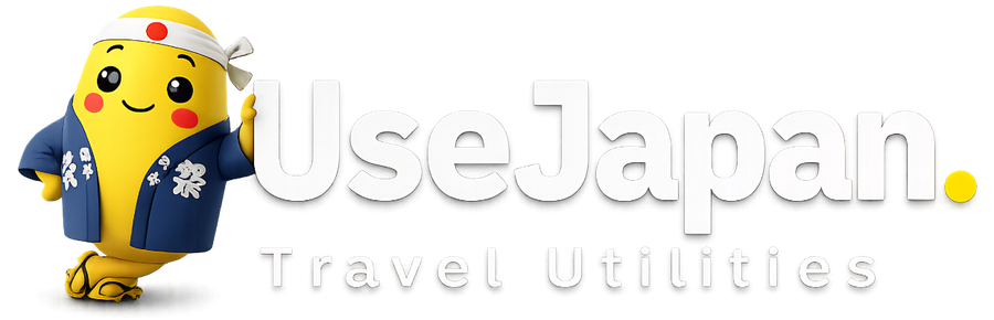 UseJapan, travel utilities