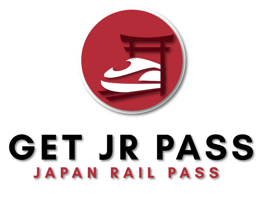 GetJRPass logo, square lockup