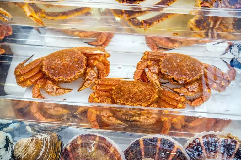Seafood crabs